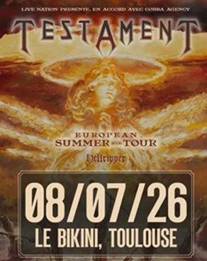 Live Report - Testament + Hellripper